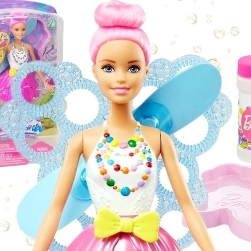 Muñeca Barbie Dreamtopia Hada Burbujas Magicas Original