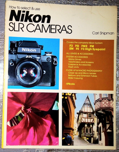 Revista Nikon Slr Cámaras Fotografícas  1982