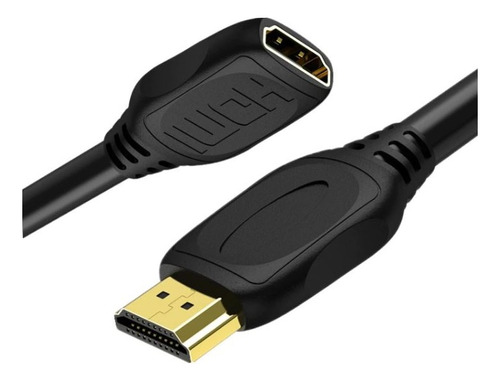 Extensor De Cable Hdmi 4k 60hz 1m Negro