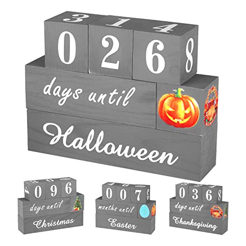 Calendario De   Regresiva De Halloween, Bloques De   Re...