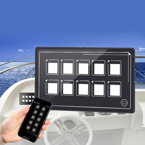 10 Interruptores De Control De Membrana/control De Retroilum