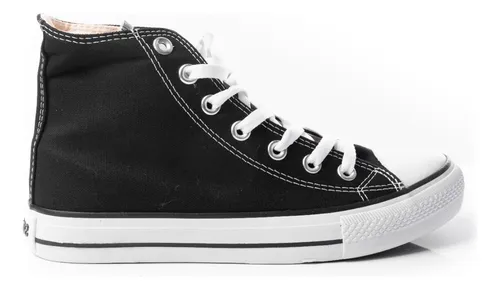 Converse botitas top negras mercadolibre