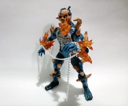 Figura Personalizada Custom Marvel Ghost Rider Venomizado (Usado)