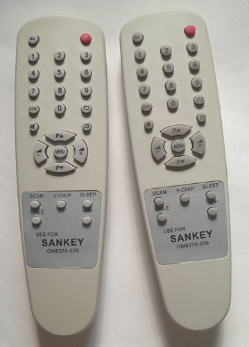 Control Remoto Tv Sankey Ultra Slim  