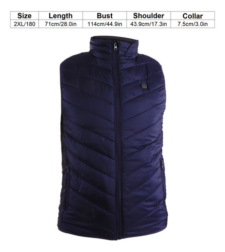 Chaleco De Calefacción De Invierno, Chaqueta De Calentamient