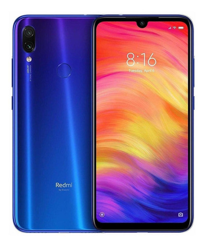 Imagen 4 de 4 de Xiaomi Redmi Note 7 Pro Dual SIM 128 GB neptune blue 6 GB RAM