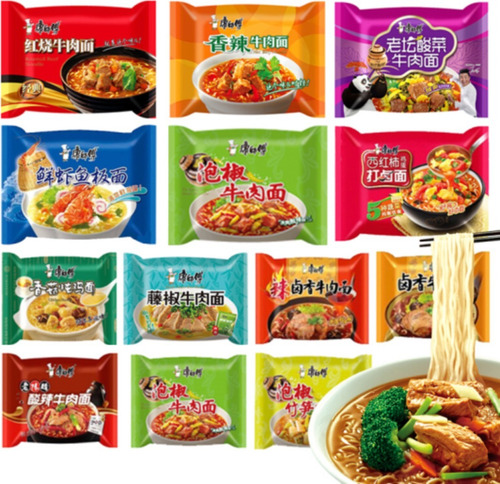 Super Soup Box Ásiatica - 10 Ramen + Palillos De Regalo