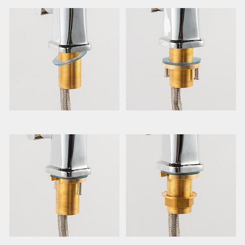 4 Set De Accesorios Para Instalar Grifos En Lavabos 4 Piezas