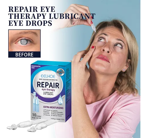 3×gotas Para Ojos Con Visión Borrosa, 18 Ml, Deep Repair