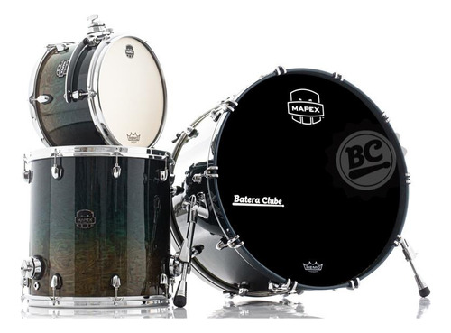 Bateria Mapex Saturn Evolution Aegean Fade 24,13,16 Shellpac