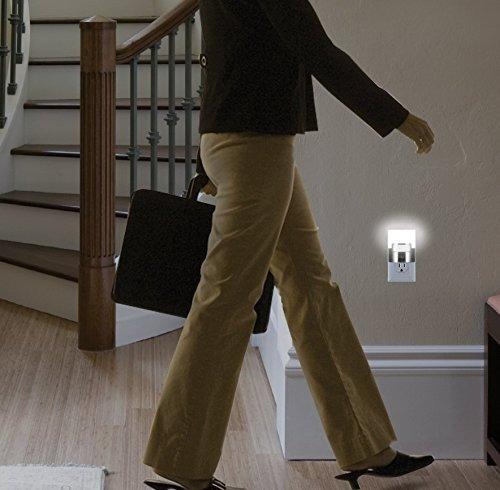 Set 3 Luz Led De Noche Sensor De Movimiento Ge Envío Gratis