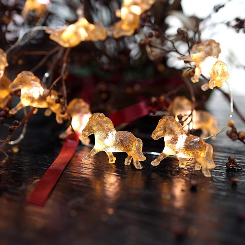 Luces De Cuerda De Pony De Hadas De Luces Decorativas Únicas