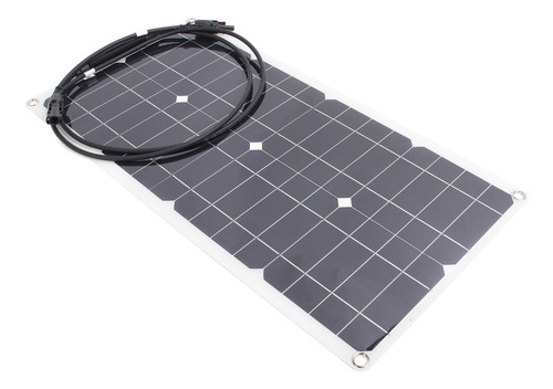 Panel Solar Portátil Monocristalino Flexible De 16 V Y 25 W