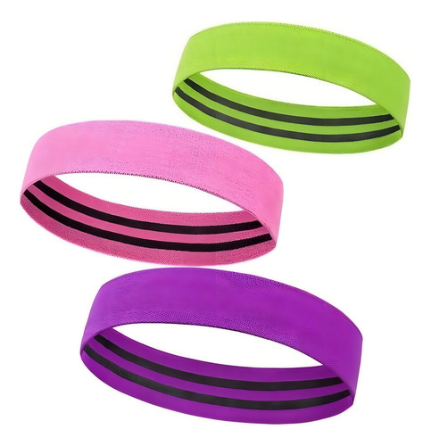 ..kit 3 Bandas Ligas Para Hacer Ejercicio Resistencia Pierna