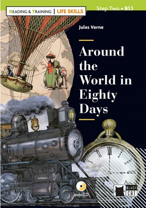 Libro Around The World In Eighty Days Con Cd Serie Like Skil