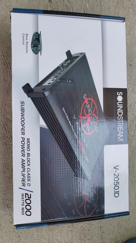 Amplificador Clase D Monoblock 2000w Max Veneno Soundstream (Usado)