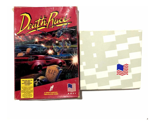 Death Race - Caja Y Sleeve Original De Nintendo Nes
