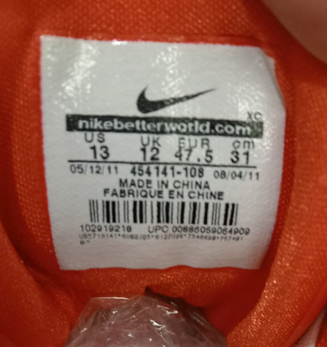 Nike Lebron James V (Usado)