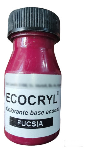 Colorante Liquido Fucsia 25grs Para Resina Ecocryl 