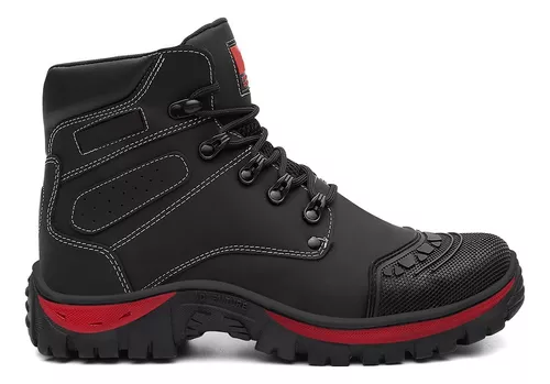 Bota Botina Masculina Caterpillar 100% Couro Legítimo Original