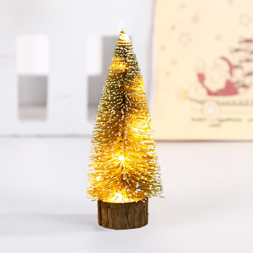 Mini Árbol De Navidad Con Iluminación Led, Árbol De Navidad