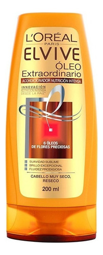  Acondicionador Elvive 200ml Oleo Extra Nutricion