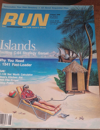 Run Programs Magazine Commodore 64/128  Agosto 1988