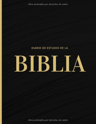 Diario De Estudio De La Biblia Un Cuaderno Para Tomar Apunte