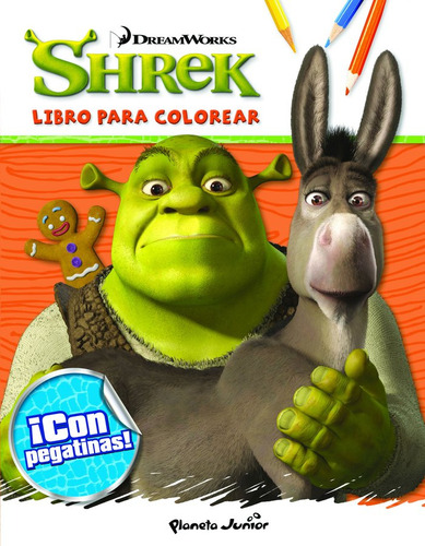 Shrek Libro Para Colorear - Planeta Junior