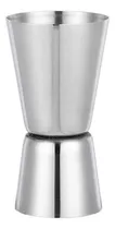 Comprar Medidor Onzas Jigger Tragos Bebidas Acero Inoxidable Barman Color Plateado
