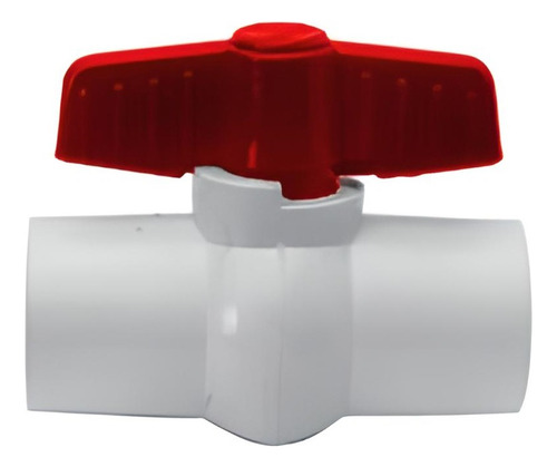 Válvula Esfera Pvc 1 1/4 Metalflu Para Cementar 17363 5 Pz