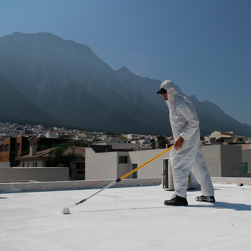 Impermeabilizante Acrílico Blanco Aquaflex Techos 5 Años