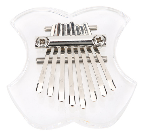 Fruit Mbira Thumb Piano Crystal Mini Música Portátil