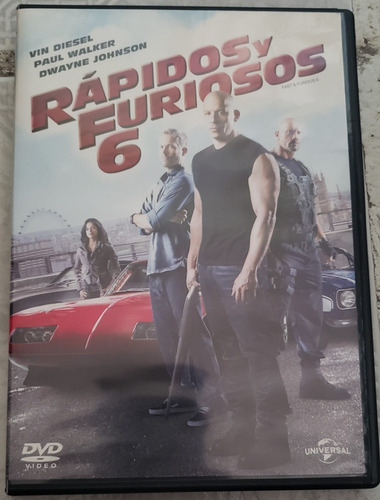 Rapido Y Furioso 1, 2, 4 & 6 Dvd (Usado)