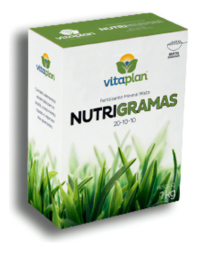 Fertilizante Mineral Nutrigramas 20-10-10 Vitaplan 1kg