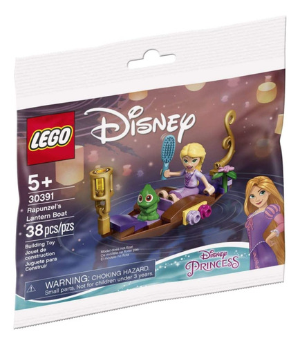 Lego Disney Princess Minifigure - Barco De Rapunzel Con (pascal) El Camaleón 30391