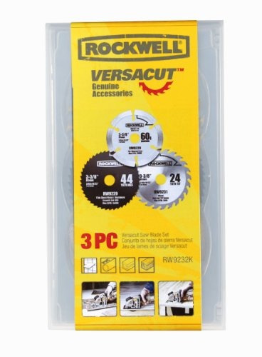 Rockwell Rw9232k Versacut Set De Hoja De Sierra Circular De