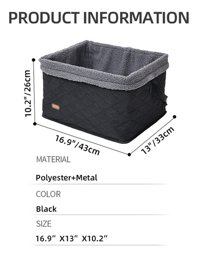 Nuevo Asiento De Coche For Mascotas Y Cama For Perros