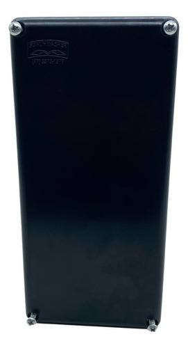 Caixa Plástica De Passagem Preta Ip44 190x90x70mm - 1 Pç