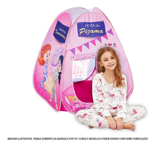 Barraca Cabana Infantil Pop Up Festa Do Pijama - Replay Kids