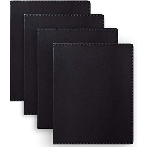 Black Lined Journal With 256 Premium Pages (set Of 4 No...