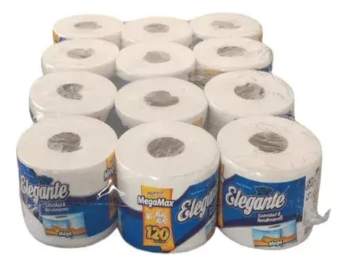 Papel Higiénico Megamax Simple 120m Pack X 12 Rollos
