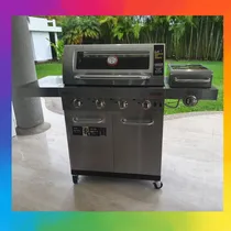 Comprar Parrillera Char-broil 4 Quemadores Mas Estufa A Gas Linea S