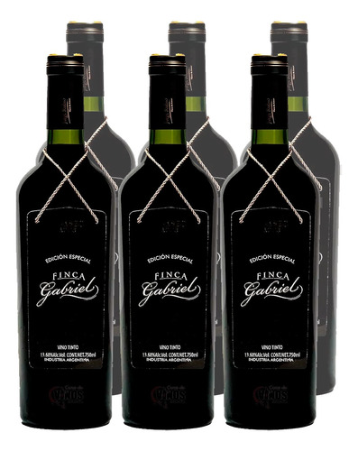 Vino Finca Gabriel Edicion Especial Cabernet Sauvignon X6