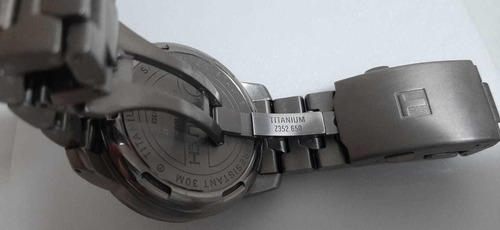 Relógio Tissot Touch Em Titânio + 1 Pulseira Tática E Estojo