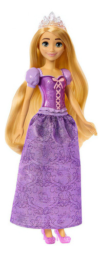 Boneca Disney Princess Rapunzel Saia Cintilante - Mattel