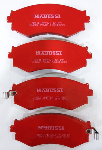 Pastilla De Freno Nissan Sentra B15 Delanteras (7342)