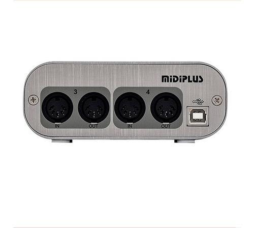Imagen 7 de 9 de Interfaz Midi Usb Midiplus Midi 4x4 Full Compatible Teclados