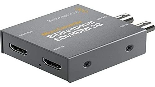 Convertidor Blackmagic Design Sdi A Hdmi De 3g -gris