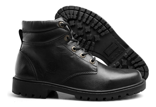 botas de rockeiro masculino